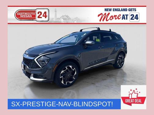 Gravity Gray 2024 Kia Sportage SX-Prestige