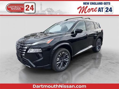 Black 2026 Nissan Rogue Platinum