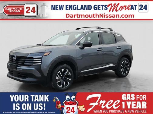 Gun Metallic 2026 Nissan Kicks SV