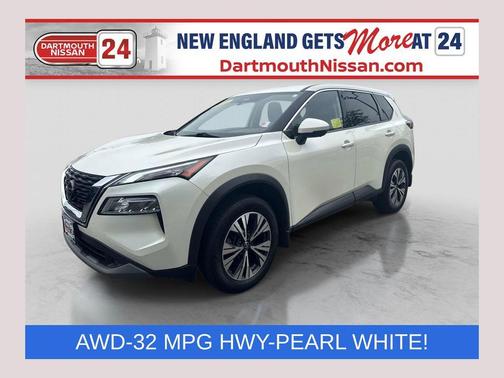 White 2021 Nissan Rogue SV
