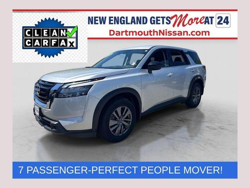 Brilliant Silver Metallic 2025 Nissan Pathfinder S