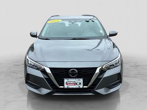 Gun Metallic 2021 Nissan Sentra SV