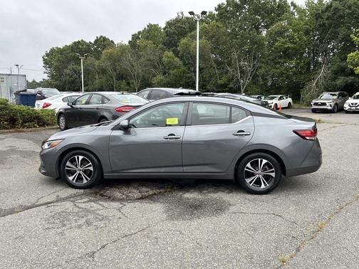 Gun Metallic 2021 Nissan Sentra SV
