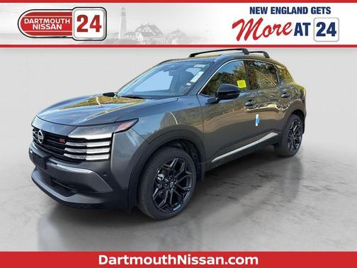 Gun Metallic 2026 Nissan Kicks SR