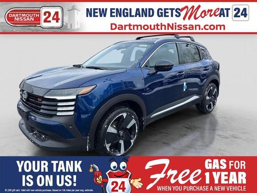 Deep Blue Pearl 2026 Nissan Kicks SR
