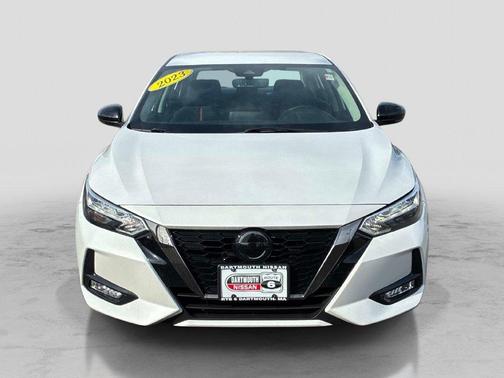 Aspen White 2023 Nissan Sentra SR