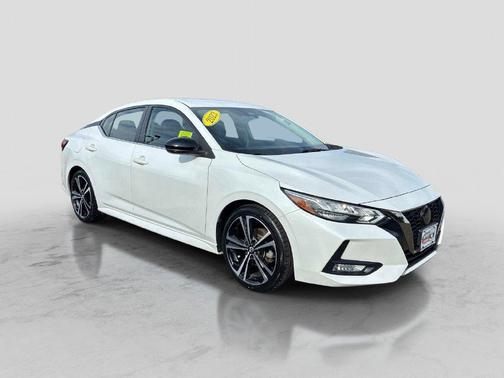 Aspen White 2023 Nissan Sentra SR