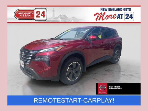 Scarlet Ember 2024 Nissan Rogue SV