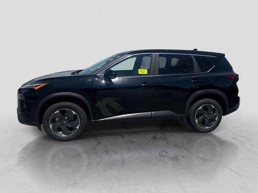 Super Black 2025 Nissan Rogue SV