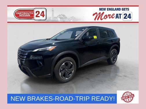 Super Black 2025 Nissan Rogue SV
