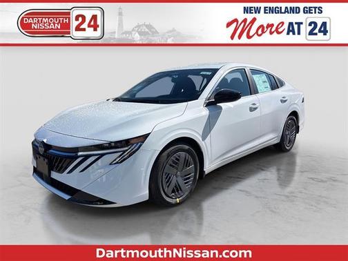 Cloud White 2026 Nissan Sentra SV