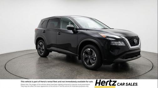 Super Black 2025 Nissan Rogue SV