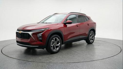 Crimson Metallic 2025 Chevrolet Trax LT