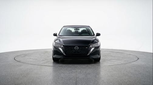 Super Black 2025 Nissan Sentra SV