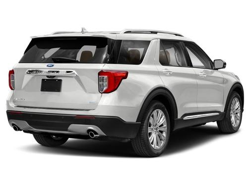 Oxford White 2023 Ford Explorer Limited