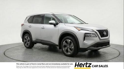 Brilliant Silver Metallic 2025 Nissan Rogue SV