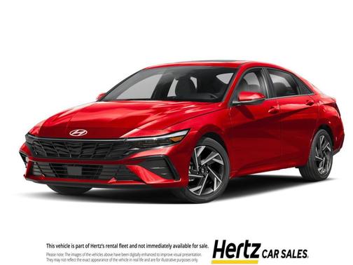 Ultimate Red 2025 Hyundai ELANTRA HEV Limited