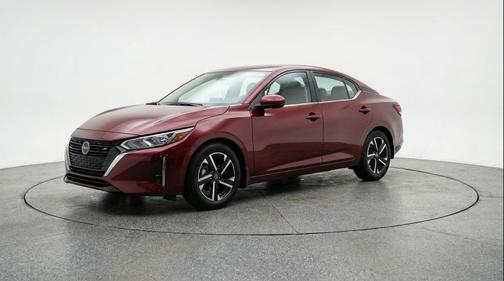 Rosewood Metallic 2025 Nissan Sentra SV