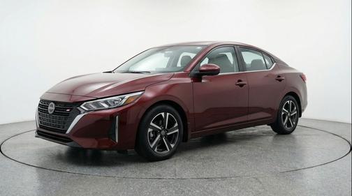 Rosewood Metallic 2025 Nissan Sentra SV
