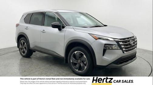 Brilliant Silver Metallic 2025 Nissan Rogue SV