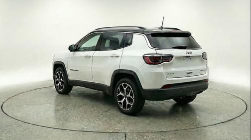 Bright White Clearcoat 2025 Jeep Compass Limited