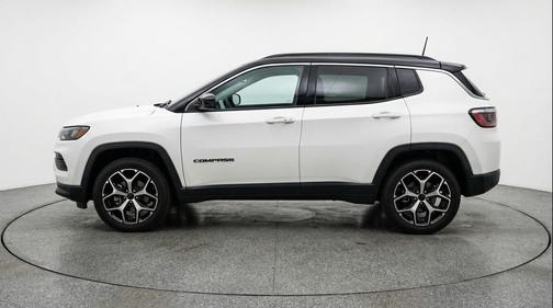 Bright White Clearcoat 2025 Jeep Compass Limited