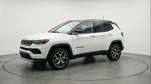 Bright White Clearcoat 2025 Jeep Compass Limited