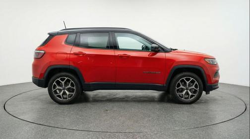 Red Hot Pearlcoat 2025 Jeep Compass Limited