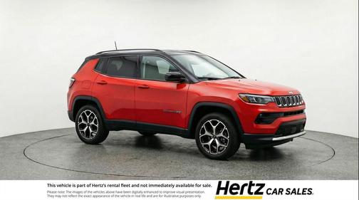 Red Hot Pearlcoat 2025 Jeep Compass Limited