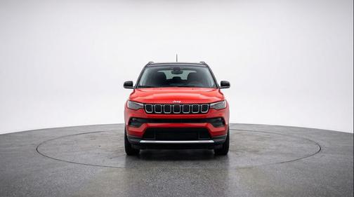 Red Hot Pearlcoat 2025 Jeep Compass Limited