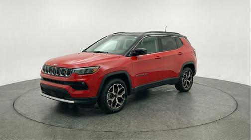 Red Hot Pearlcoat 2025 Jeep Compass Limited