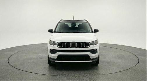 Bright White Clearcoat 2025 Jeep Compass Limited