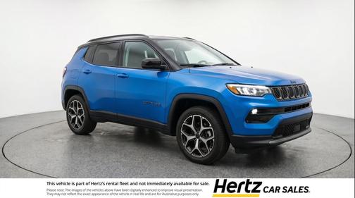 Hydro Blue Pearlcoat 2025 Jeep Compass Limited
