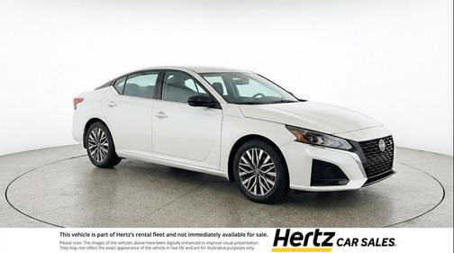 Glacier White 2025 Nissan Altima SV FWD