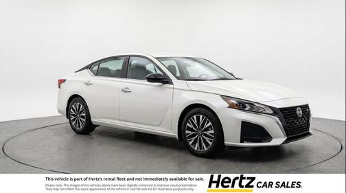Glacier White 2025 Nissan Altima SV FWD