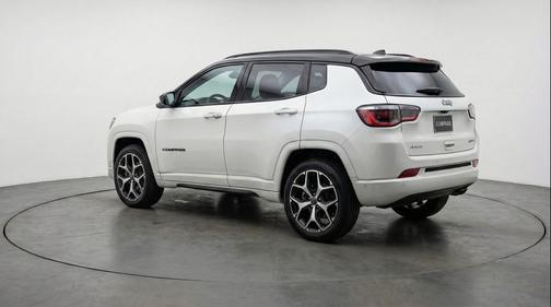 Bright White Clearcoat 2025 Jeep Compass Limited