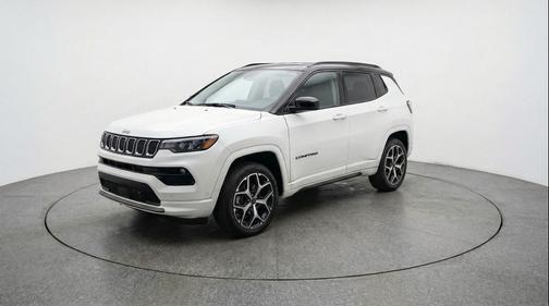 Bright White Clearcoat 2025 Jeep Compass Limited