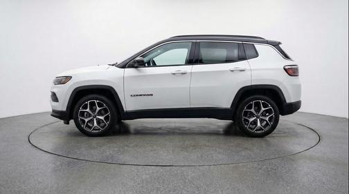 Bright White Clearcoat 2025 Jeep Compass Limited