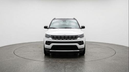 Bright White Clearcoat 2025 Jeep Compass Limited