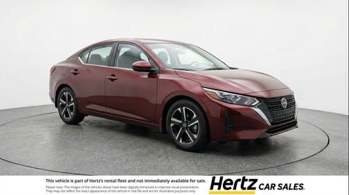 Rosewood Metallic 2025 Nissan Sentra SV