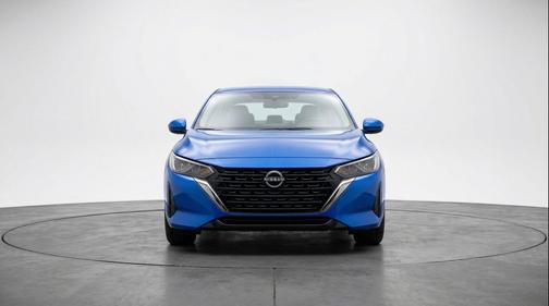 Electric Blue Metallic 2025 Nissan Sentra SV