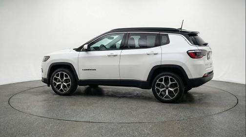 Bright White Clearcoat 2025 Jeep Compass Limited