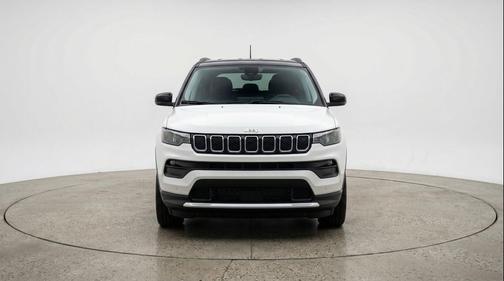Bright White Clearcoat 2025 Jeep Compass Limited