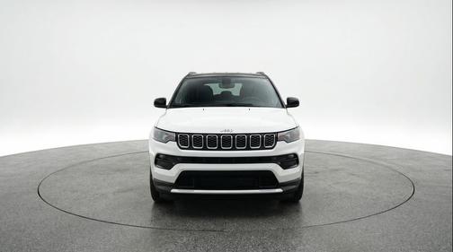Bright White Clearcoat 2025 Jeep Compass Limited