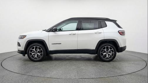 Bright White Clearcoat 2025 Jeep Compass Limited