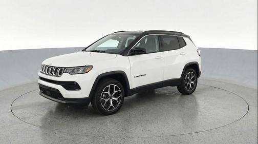 Bright White Clearcoat 2025 Jeep Compass Limited