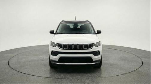 Bright White Clearcoat 2025 Jeep Compass Limited