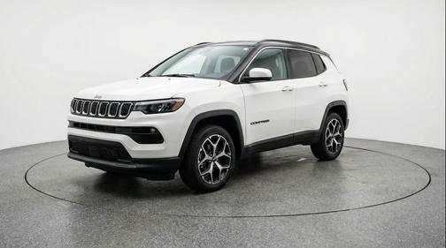 Bright White Clearcoat 2025 Jeep Compass Limited