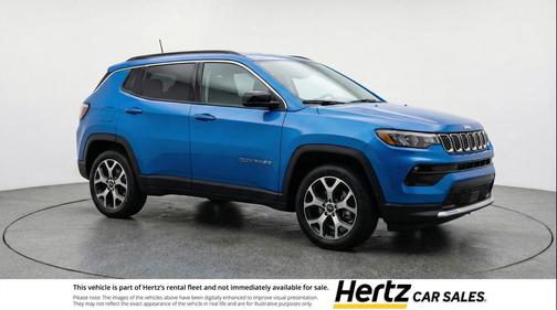 Hydro Blue Pearlcoat 2025 Jeep Compass Limited