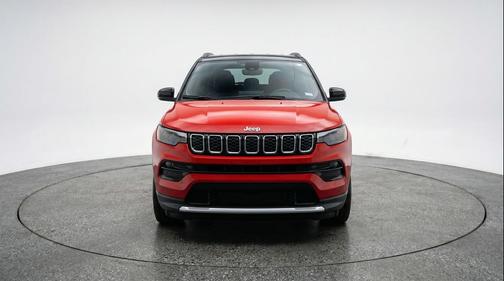 Red Hot Pearlcoat 2025 Jeep Compass Limited
